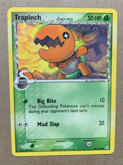 Trapinch 84/110 EX Holon Phantoms - Common Pokemon Card - NM/Mint - Image 1