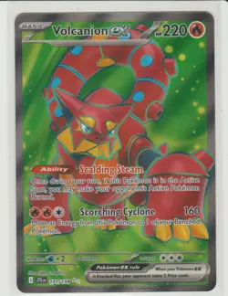 Volcanion ex - Ultra Rare Pokemon Card JTG 171/159 - Image 1