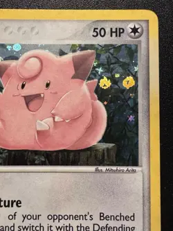 Clefairy 59/112 EX FireRed & LeafGreen Pokemon Card Reverse Holo Foil Rare HP - Image 4