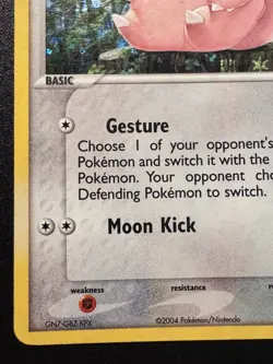 Clefairy 59/112 EX FireRed & LeafGreen Pokemon Card Reverse Holo Foil Rare HP - Image 5