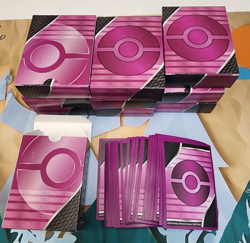 10x Sets of Trainer Toolkit 2025 65 Count Card Sleeves (650 Total) Pokemon TCG - Image 1