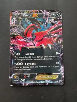 Pokemon Card - Yveltal EX - XY08 - XY Black Star Promo - 2014 - Image 1
