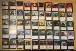 Magic The Gathering Lot Of 50 NM Cards - Image 1