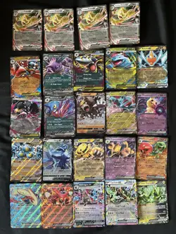 Lot Of 24 - Pokemon TCG EX/V NM Cards SWSH to MEGA Evolutions - Image 1