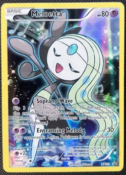 Meloetta - XY120 - Full Art Holo - XY Black Star Promo - Pokemon Card - Image 1