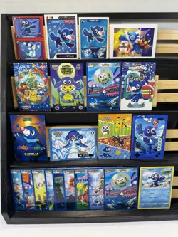 Pokemon Lot of Cards and Stickers All Popplio #728 Popplio Only Lot of 22 - Image 1