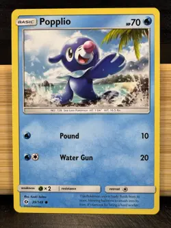 Pokemon Lot of Cards and Stickers All Popplio #728 Popplio Only Lot of 22 - Image 2