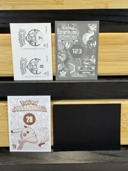 Pokemon Lot of Cards and Stickers All Popplio #728 Popplio Only Lot of 22 - Image 5