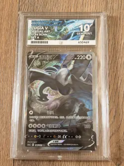 Lugia V alt art S-chinese silver tempest ACE 10 Pokemon Card GEM MINT - Image 2