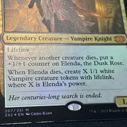 MTG Elenda, the Dusk Rose (Foil) - Double Masters 2022 #207/331 - Magic - Image 3
