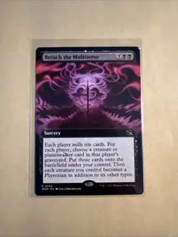 MTG Breach the Multiverse MOM 0358 R NM Regular Extended Art - Image 1