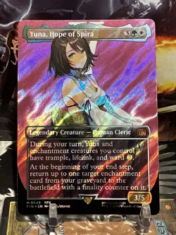 MTG | Yuna, Hope of Spira (0549) (⚡Surge Foil⚡) [FINAL FANTASY] - Image 1