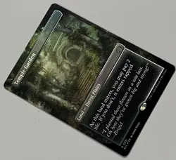 MTG Lorwyn Eclipsed Temple Garden Land - Forest Plains RARE FOIL #0351 - Image 2