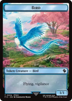 Normal - Bird // Hero (0004) Double Sided Token - 4 // 4 - NM - EN - Image 1