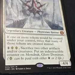 MTG, Mondrak, Glory Dominus 23 Phyrexia: All Will Be One Normal - Image 3