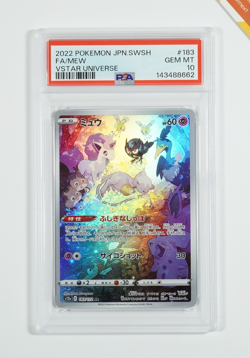 Pokemon PSA 10 Mew #183 S12a Full Art Vstar Universe 2022 Japanese - Image 1