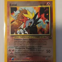 Entei 34/53 Wotc Promo Reverse Holo Promo 80 HP English Pokemon TCG - Image 1