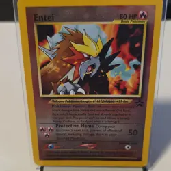 Entei 34/53 Wotc Promo Reverse Holo Promo 80 HP English Pokemon TCG - Image 3