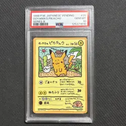 PSA 10 OOYAMA'S PIKACHU 25 | Vending Series 3 Japanese Promo Graded Pokemon Card - Image 1