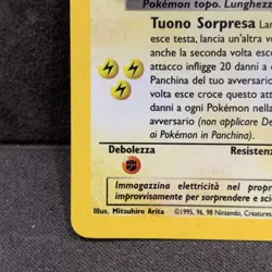 Pokemon Dark Raichu 83/82 Team Rocket Rara Holo Unlimited Wizards ITA Vintage - Image 5