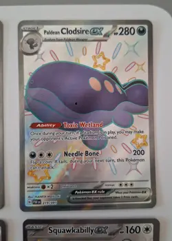 Pokemon SILVER SHINY BUNDLE from Paldean Fates (All NM) - Image 5