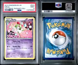 2013 Pokemon Black & White Legendary Treasures Radiant Collect #RC9 Kirlia PSA 9 - Image 3