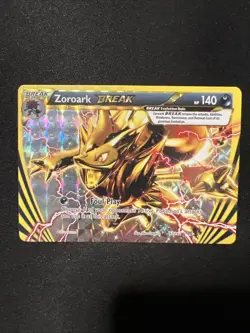 ❤‍🔥 Zoroark BREAK 92/162 Breakthrough XY Pokemon ✨ - Image 1