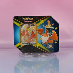 POKEMON TCG SHINING FATES TIN CRAMORANT V SEALED - Image 1
