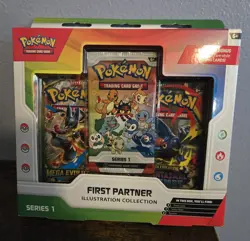 Pokemon TCG First Partner Illustration Collection Series 1 LOT OF 3 SEALED - Image 2
