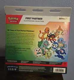 Pokemon TCG First Partner Illustration Collection Series 1 LOT OF 3 SEALED - Image 3