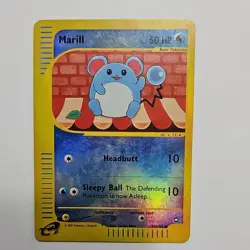 Pokemon Marill 50HP Uncommon Aquapolis 053/147 Reverse Holo - Image 1