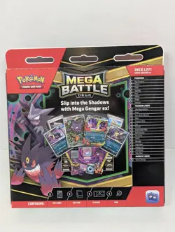 (Sealed) Pokemon TCG Mega Battle Deck Mega Gengar ex Box Set Haunter - Image 2