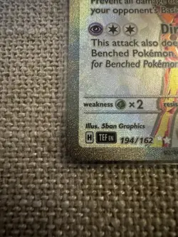Pokemon TCG Farigiraf EX Full Art Secret Rare Temporal Forces 194/162 NM - Image 3