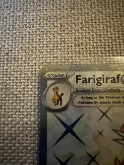 Pokemon TCG Farigiraf EX Full Art Secret Rare Temporal Forces 194/162 NM - Image 4