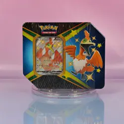 POKEMON TCG SHINING FATES TIN CRAMORANT V SEALED - Image 1
