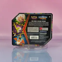 POKEMON TCG SHINING FATES TIN CRAMORANT V SEALED - Image 3