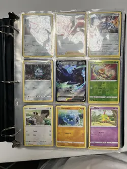 Pokemon TCG Lot 2 Binders Holos SWSH Black Star 300 Plus Basic - Image 2