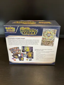 Pokemon TCG Scarlet & Violet Surging Sparks Elite Trainer Box Sealed Pokemon ETB - Image 5