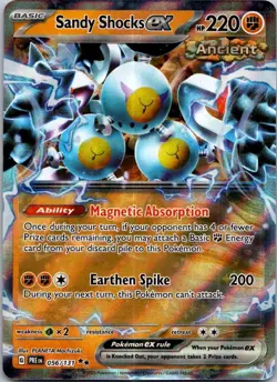 Pokemon TCG Prismatic Evolutions Sandy Shocks EX 056/131 - Image 1
