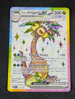 Alolan Exeggutor Ex Pokemon Surging Sparks 225/191 Ultra Rare - Image 1