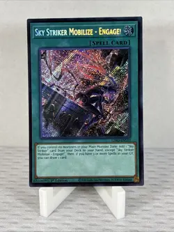 Sky Striker Mobilize - Engage! - L26D-ENS10 - Secret Rare - 1st Edition Yugioh - Image 1