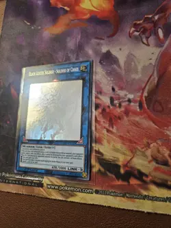 Yugioh Black Luster Solider - Soldier of Chaos GFTP-EN132 Ghost Rare 1st Ed NM - Image 2