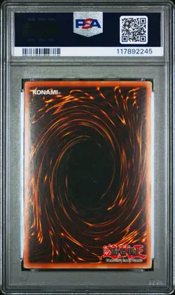 2003 Yu-Gi-Oh! Ring Of Destruction Pharaonic Guardian PGD Unlimited Secret PSA 9 - Image 2