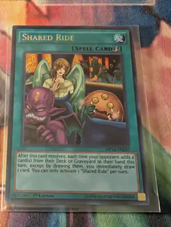 Shared Ride MP14 1st LP Yugioh - Image 1