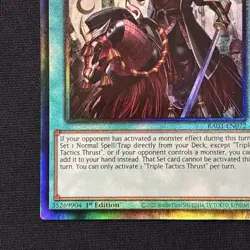 YuGiOh! Triple Tactics Thrust RA03-EN072 Prismatic Ultimate Rare 1st Ed - Image 3