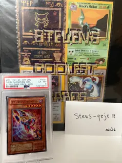 DARK MAGICIAN GIRL YU01 - PSA 6 - 2001 YU-GI-OH! JAPANESE STRUCTURE DECK: YUGI - Image 1