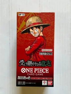 One Piece OP13 Carrying on His Will Booster Box Display Sealed New JAPANESE #6 - Image 1