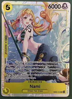 Nami (053) EB03-053 Extra Booster: One Piece Heroines Edition Foil - Image 1