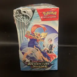 Pokemon GCC Box da 36 Buste Avventure Insieme ITA Con Topper Reshiram Di N Stamp - Image 2