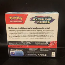 Pokemon GCC Box da 36 Buste Avventure Insieme ITA Con Topper Reshiram Di N Stamp - Image 3